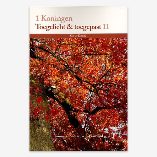 1Koningen - Toegelicht & Toegepast 11 M.G. de Koning; Toegelicht & Toegepast; Bijbelstudie; ISBN: 9789057984341